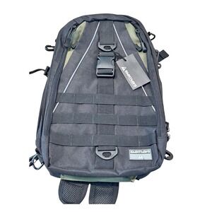 Ghosthorn Fishing Tackle Backpack Sling Bag Tactical Black‎ NEW